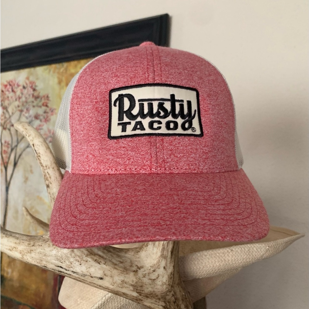 Rusty Taco trucker style snapback hat - by Richardson, medium/largege. NWOT